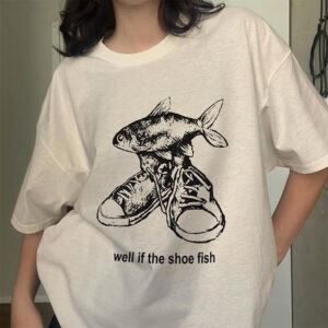 Well If The Shoe Fish Funny Fishing Meme Comfort Colors T shirt 3