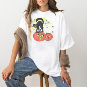 Witch Kitten Pumpkin Season T-shirt Witch Kitten Pumpkin Season T-shirt