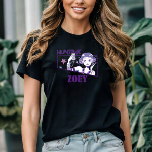 Zoey Huntrix Girls Animattion Graphic Tee 1