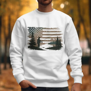 Fishing Trip American Flag Outdoor Activity T-shirt Fishing Trip American Flag Outdoor Activity T-shirt