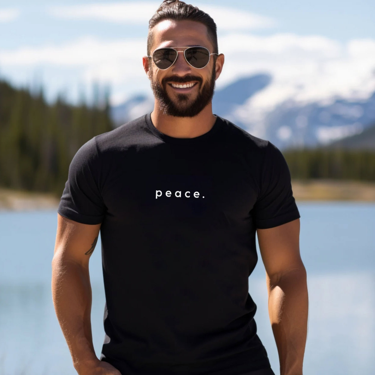 World Peace Day, Peace Basic T-shirt World Peace Day, Peace Basic T-shirt